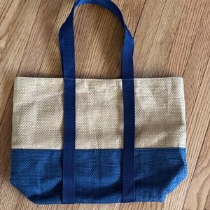 Mudpie straw tote bag
